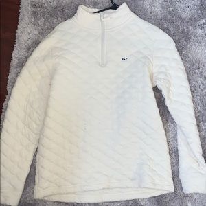 Vineyard Vines quilted 3/4 zip